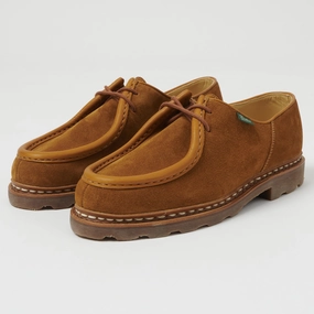 Daily Glow Paraboot Michael Marche Shoe - Nut Velours Whisky