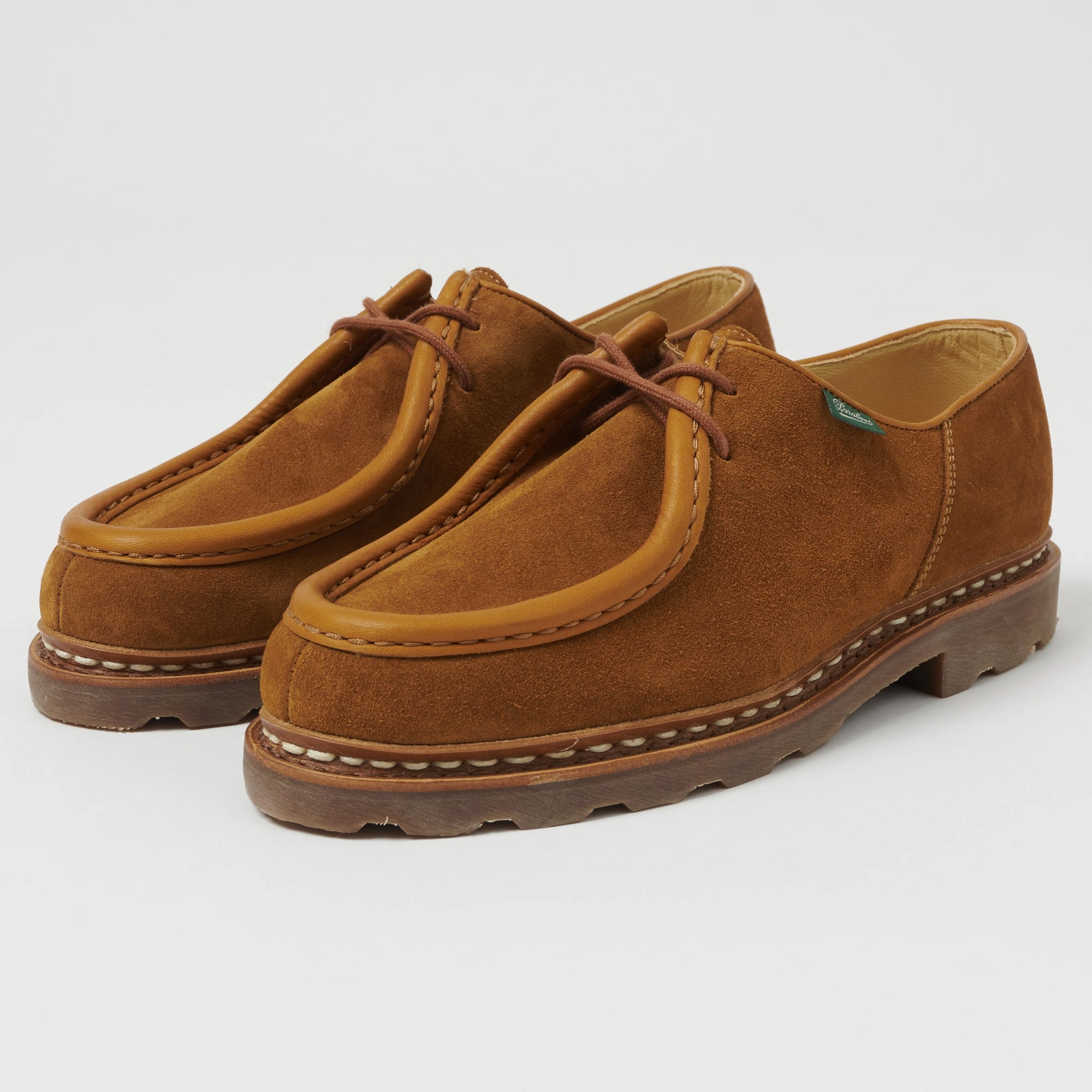 Daily Glow Paraboot Michael Marche Shoe - Nut Velours Whisky