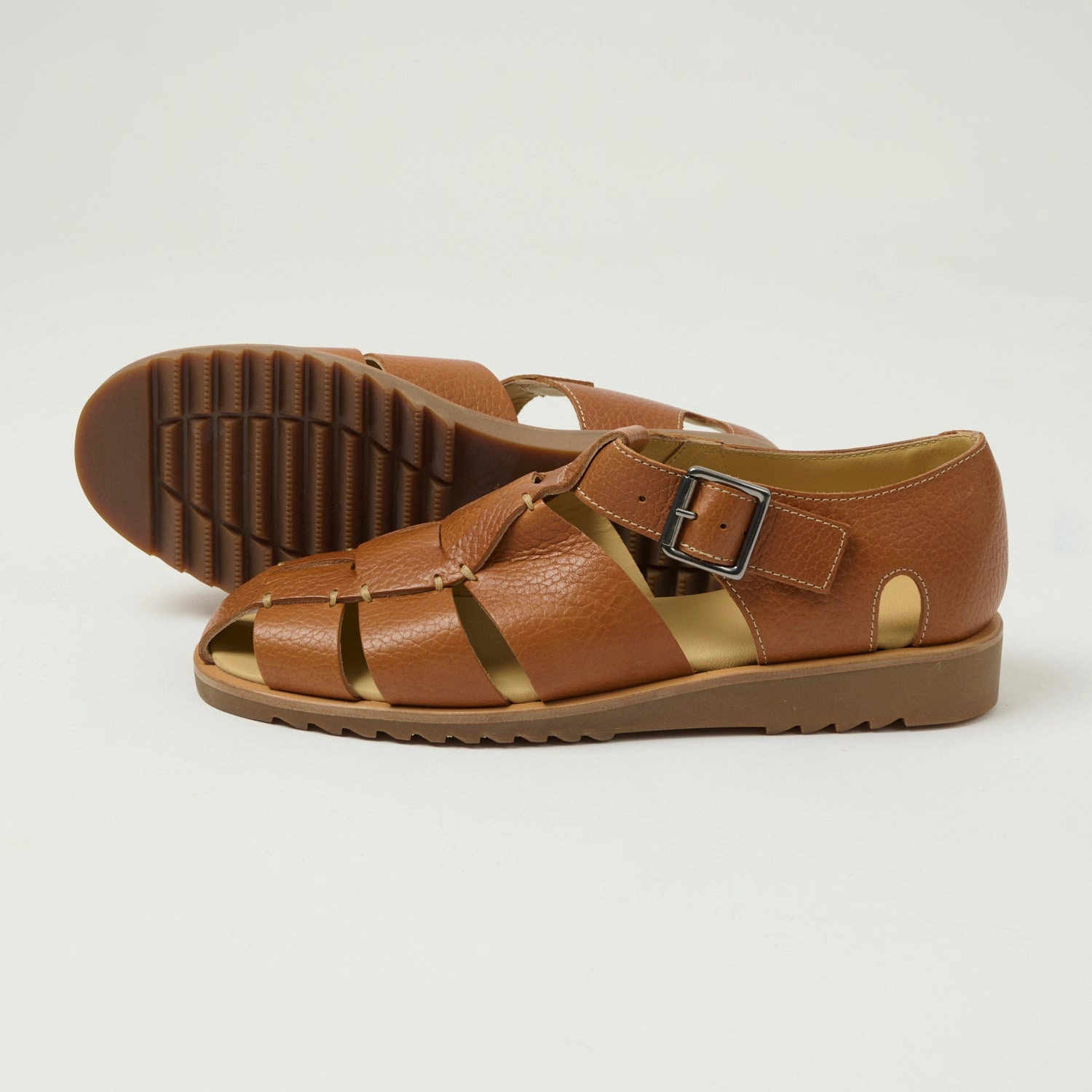 Paraboot Pacific Sport Sandal - Miel-Gr Gold Sporty Style