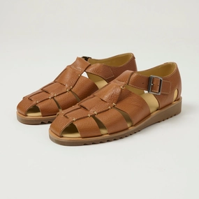 Paraboot Pacific Sport Sandal - Miel-Gr Gold Sweat Free