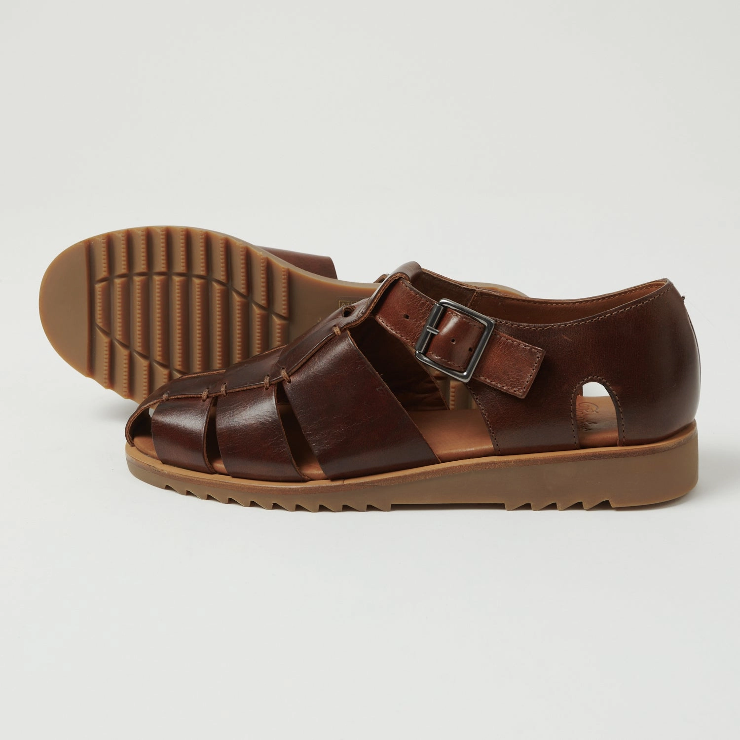 Paraboot Pacific Sport Sandal - V??g??tal Marron Dual Density
