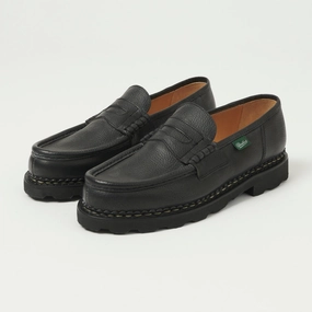 Style Ready Footwear Paraboot Reims Marche Loafer - Black Grain Noir