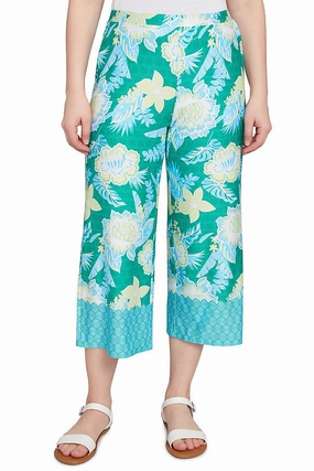 Casual Movement Paradise Cove Batik Floral Palazzo Pant