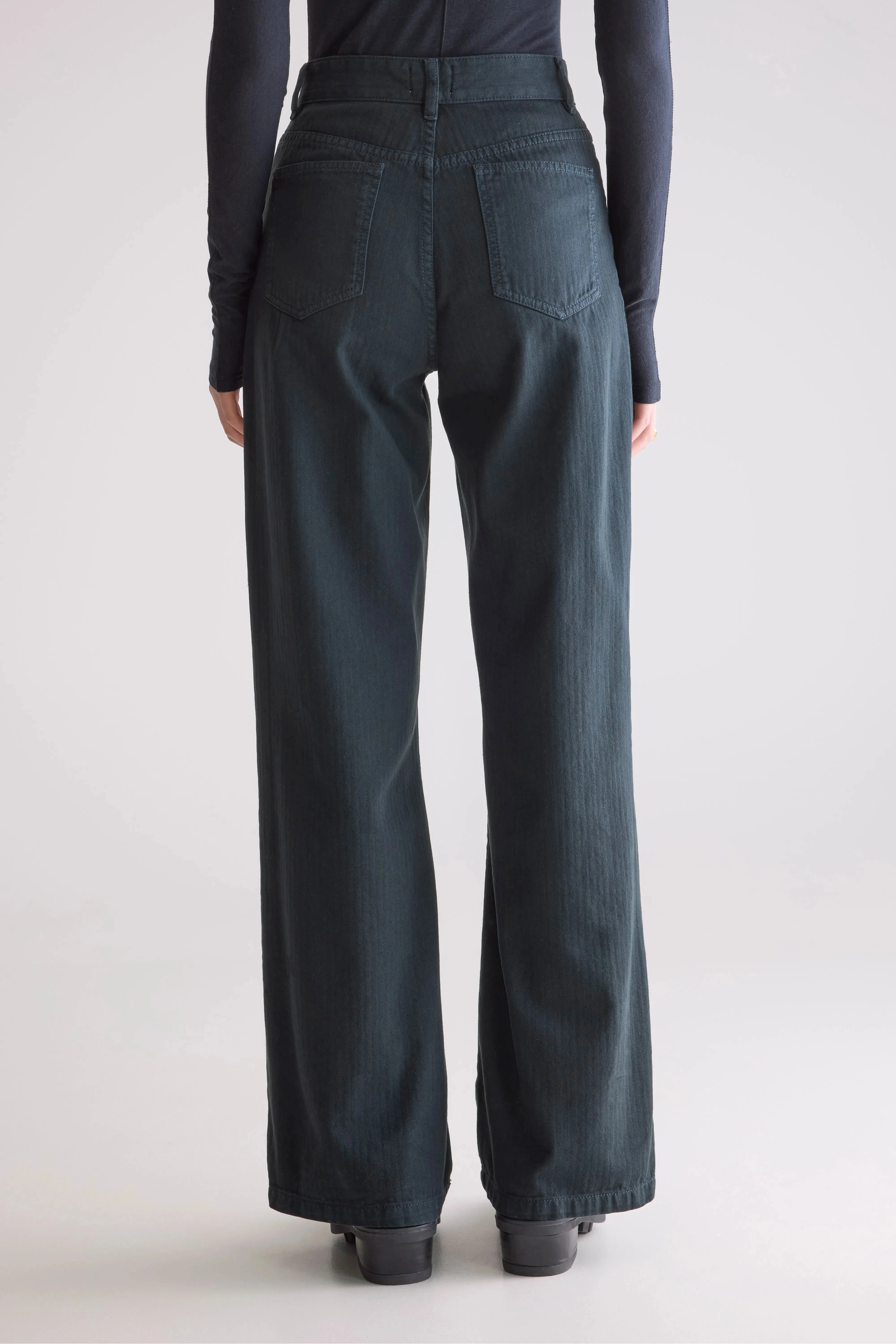 Parko regular trousers (252 / W / JET SET) smooth zipper Versatile Comfort Wear