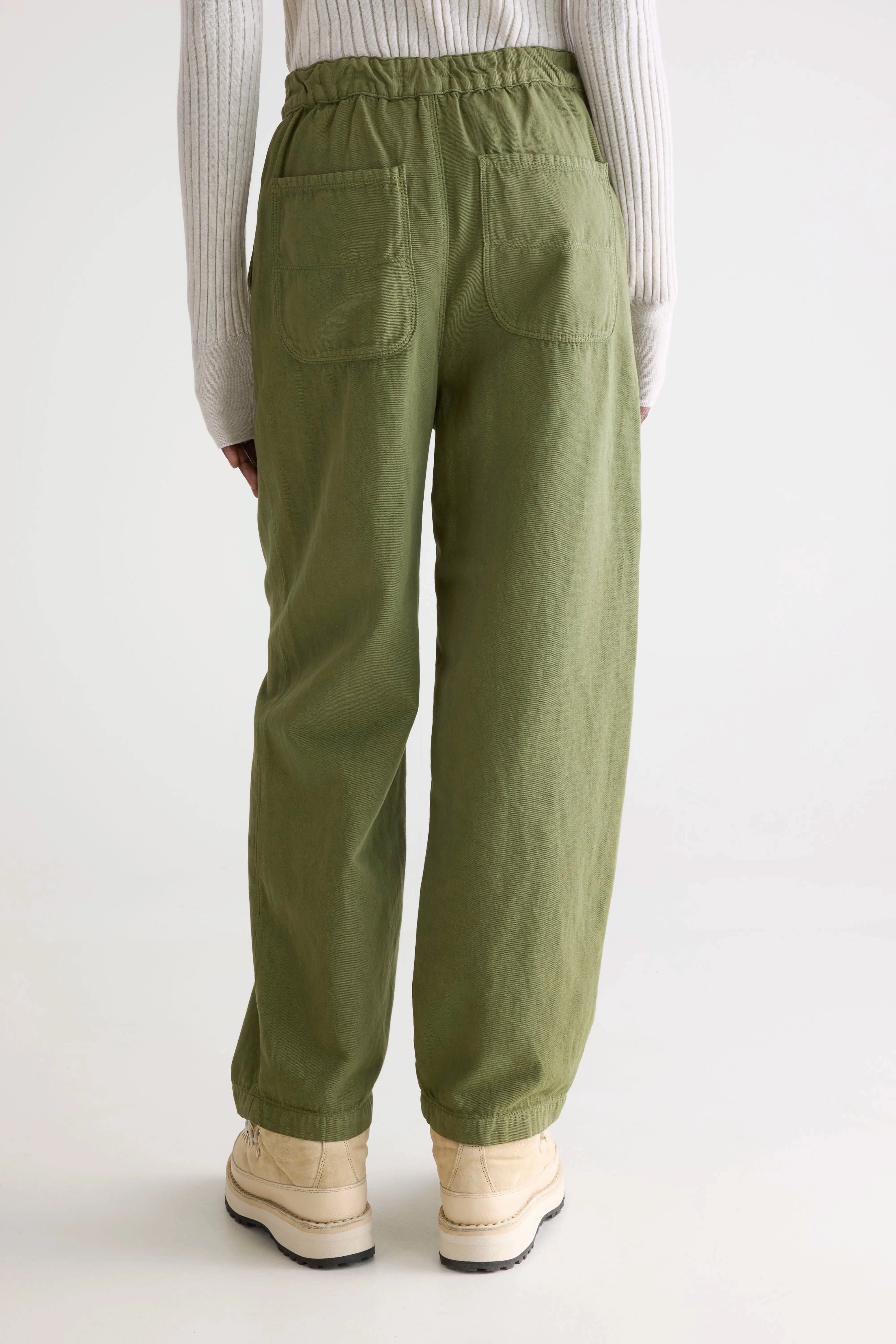 Pasop relaxed trousers (252 / W / ARMY) Comfort Focused