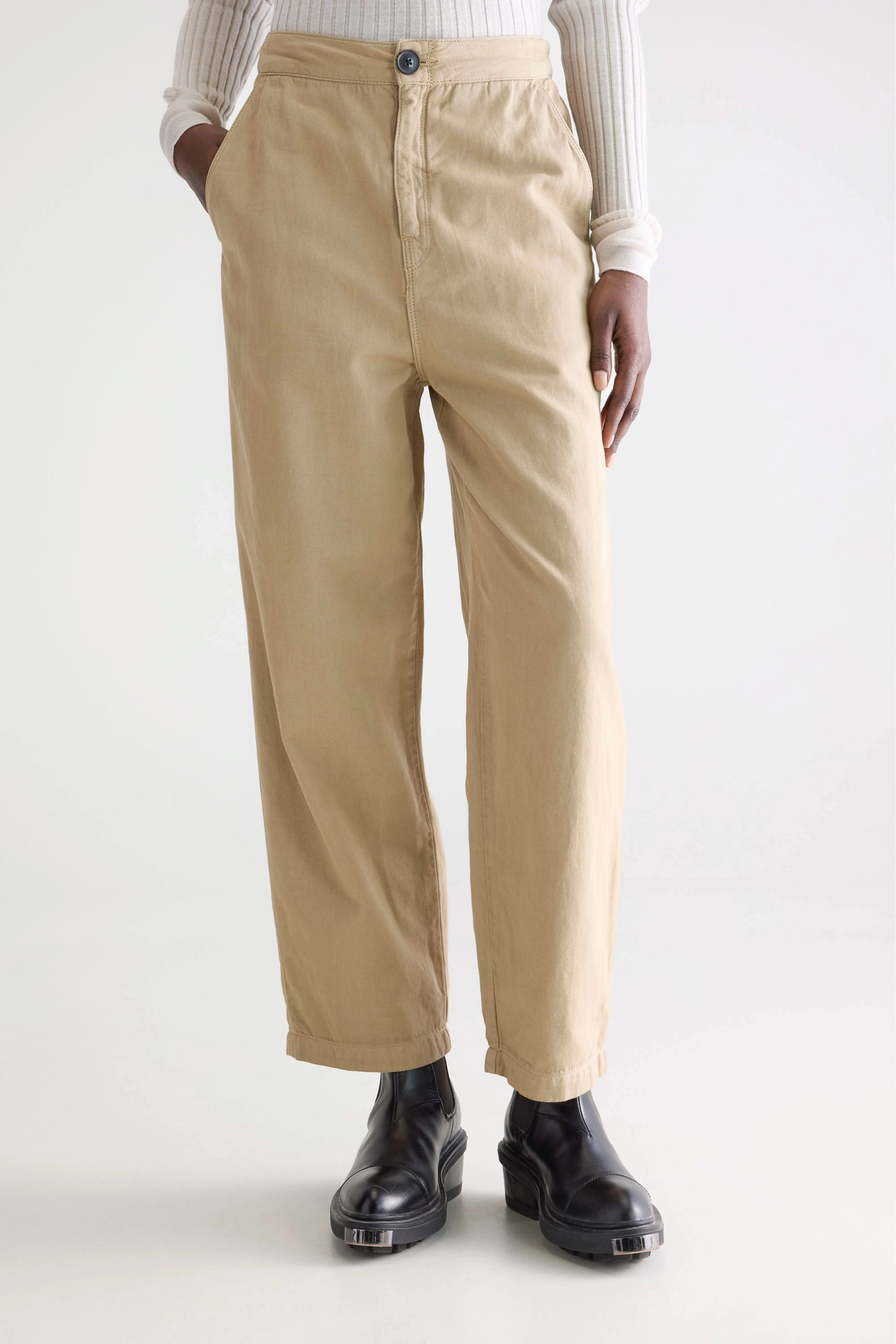 Pasop relaxed trousers (252 / W / CLAY) Flexible Look