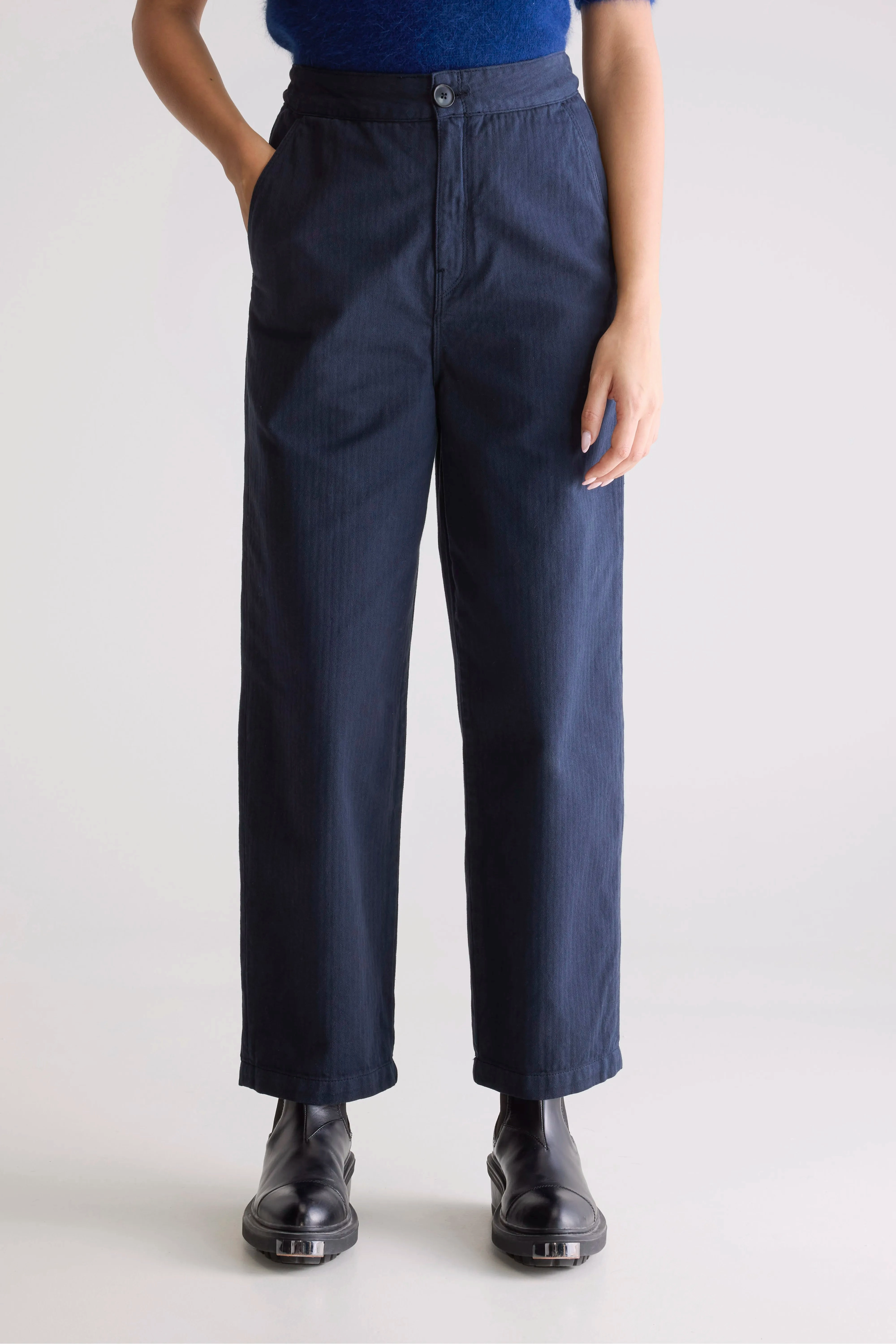Quick Access All Day Use Pasop relaxed trousers (252 / W / NAVY)