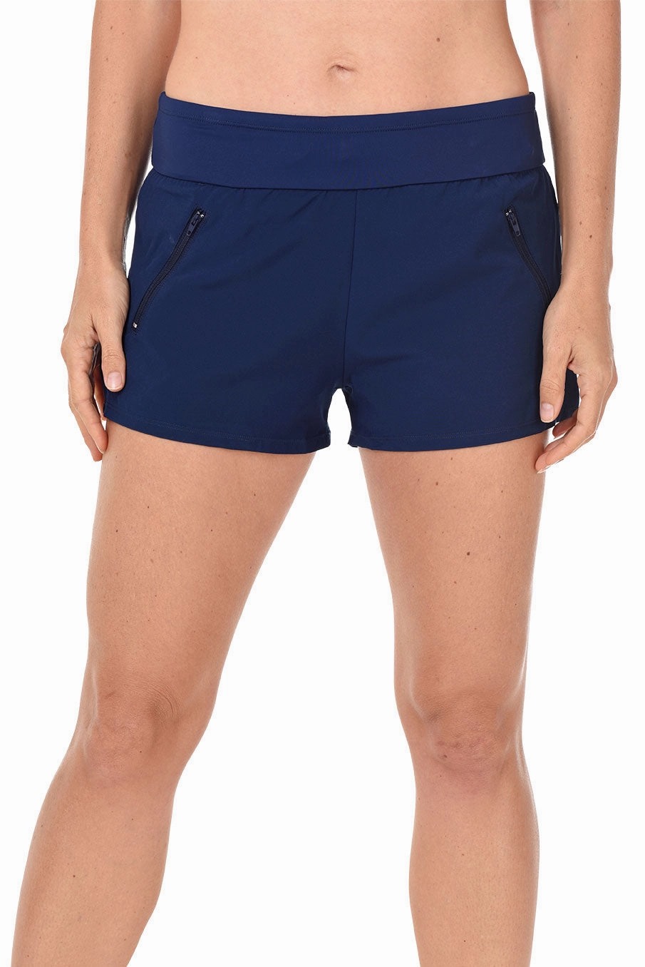 Stretch Woven Beach Short Hydrodynamic Silhouette