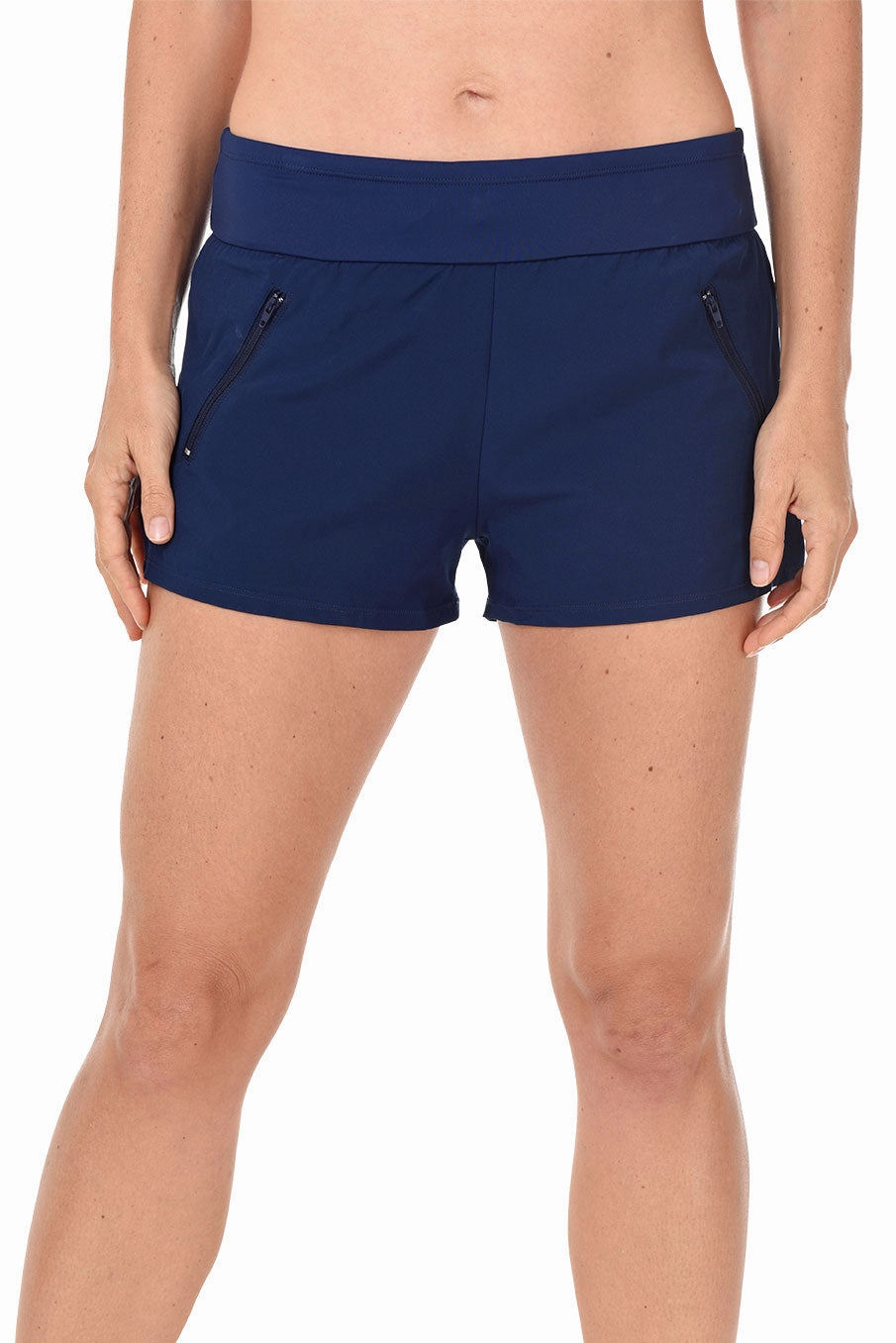 Stretch Woven Beach Short Smooth inner lining Tangle Free Straps