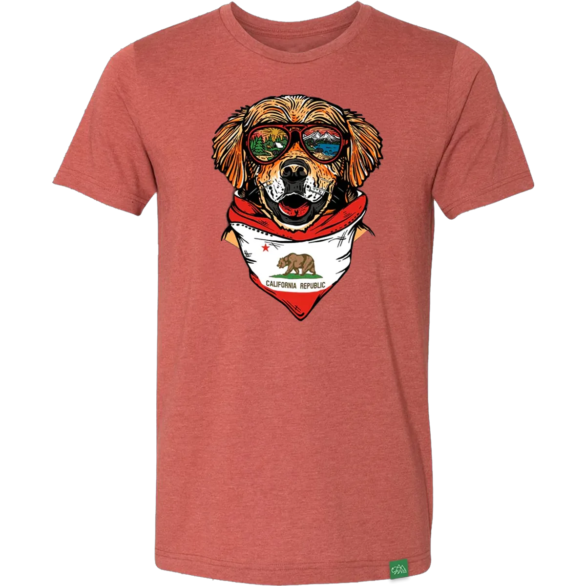dry cleanable Flattering Fit Men's Maximus the California Dog Tee