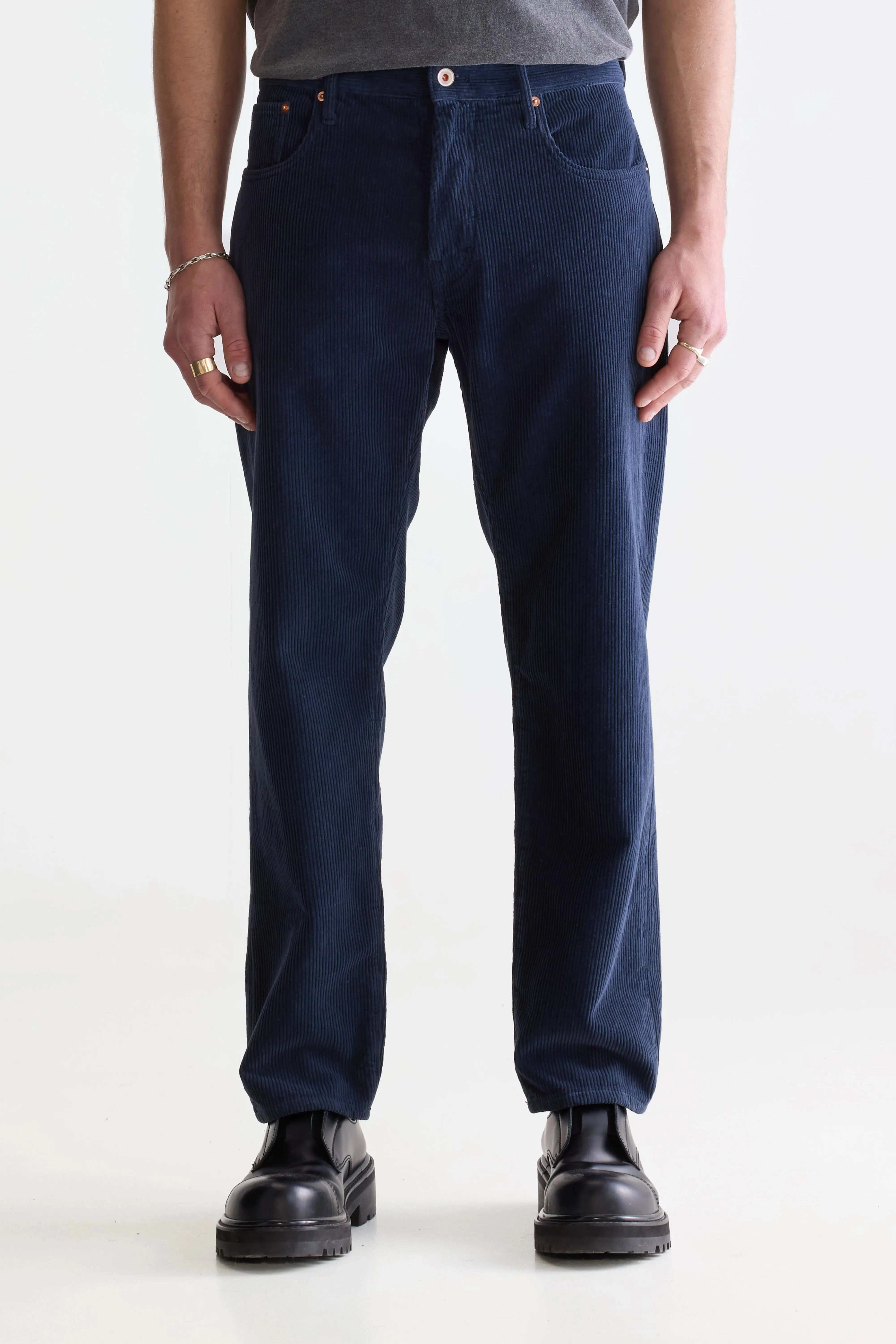 Percy relaxed trousers (252 / M / PARKER) Minimal Fit Wrinkle-Resistant