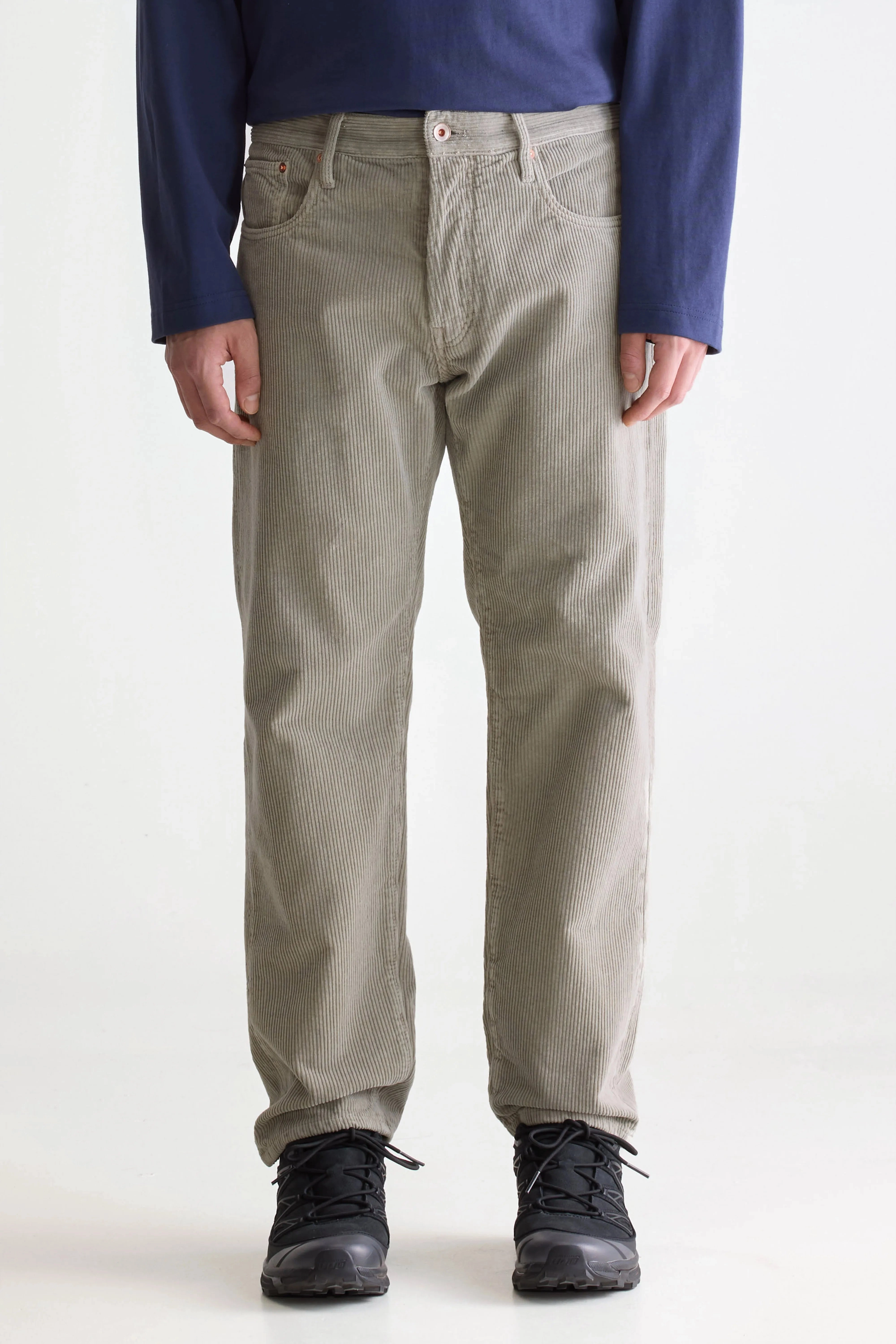 Percy relaxed trousers (252 / M / ROCK) Anti Odor Technology All-Purpose Comfort