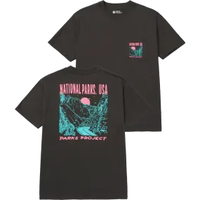 National Parks Puff Print Pocket Tee Yarn Dyed Fabric Top Rated