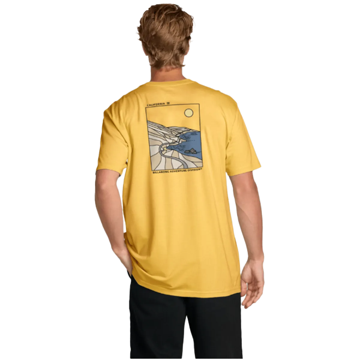 Men's Roadtrip CA Short Sleeve Stretchable Weave Matte Look