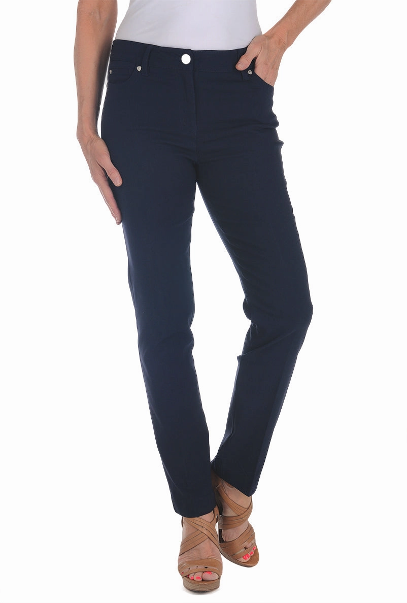 Easy Stretch Fit Durable Stitching Petite Millennium Full-Length Pant