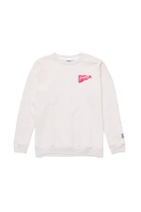 Comfy Movement Adjustable Cuffs PHILS BANNER CREW OATMEAL