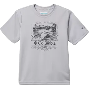 Youth Fork Stream Graphic Tee Sport Flex Fit Timeless Must-Have