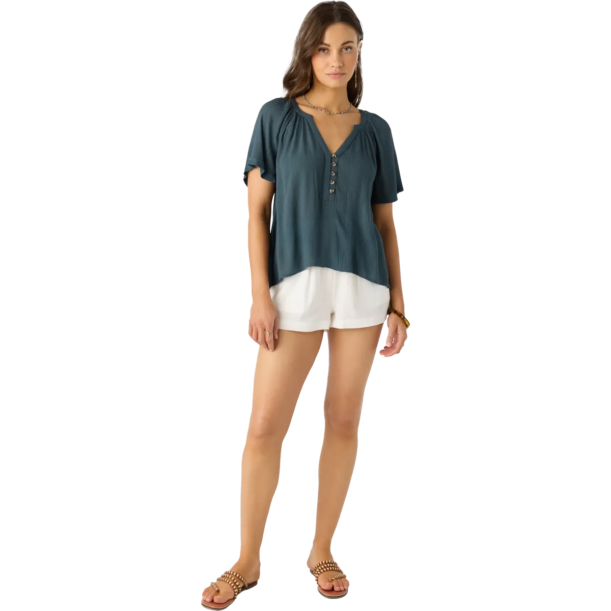 Double Stitched Seams Perfect Layer Women's Aylee Top