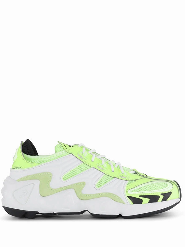 Multi Directional Flex Grooves Padded Ankle FYW S-97 Sneakers - Neon Yellow