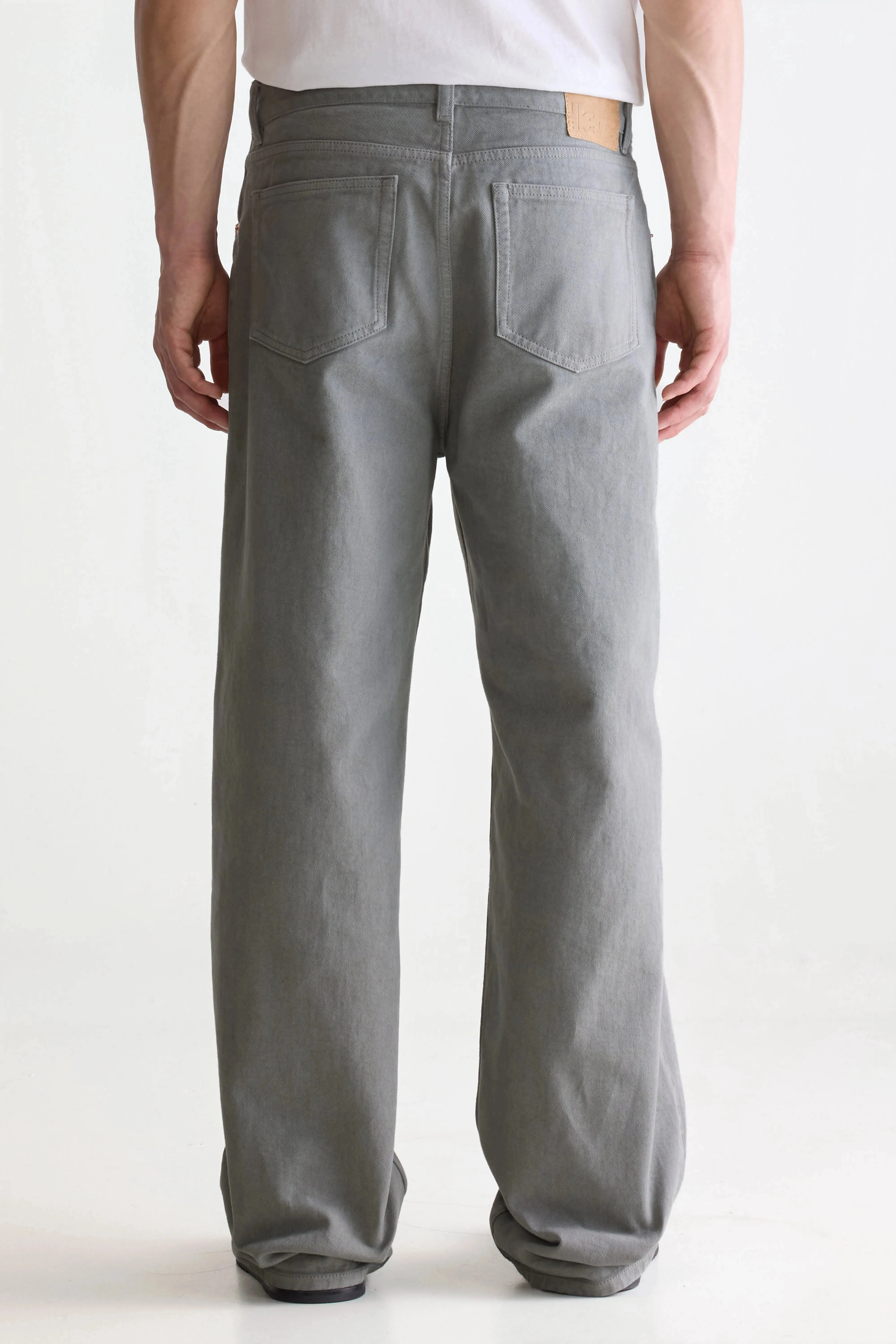 Body Shape StretchWaistband Point straight trousers (252 / M / MOUSE)