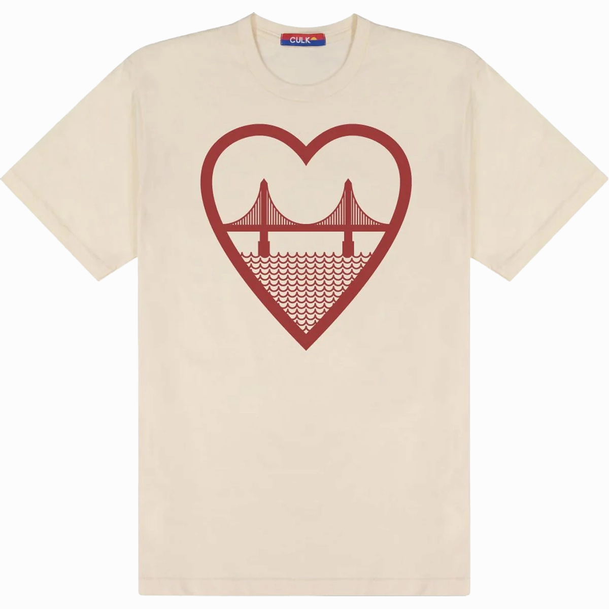 I Heart SF Unisex Tee Functional Wearable Easy Layering