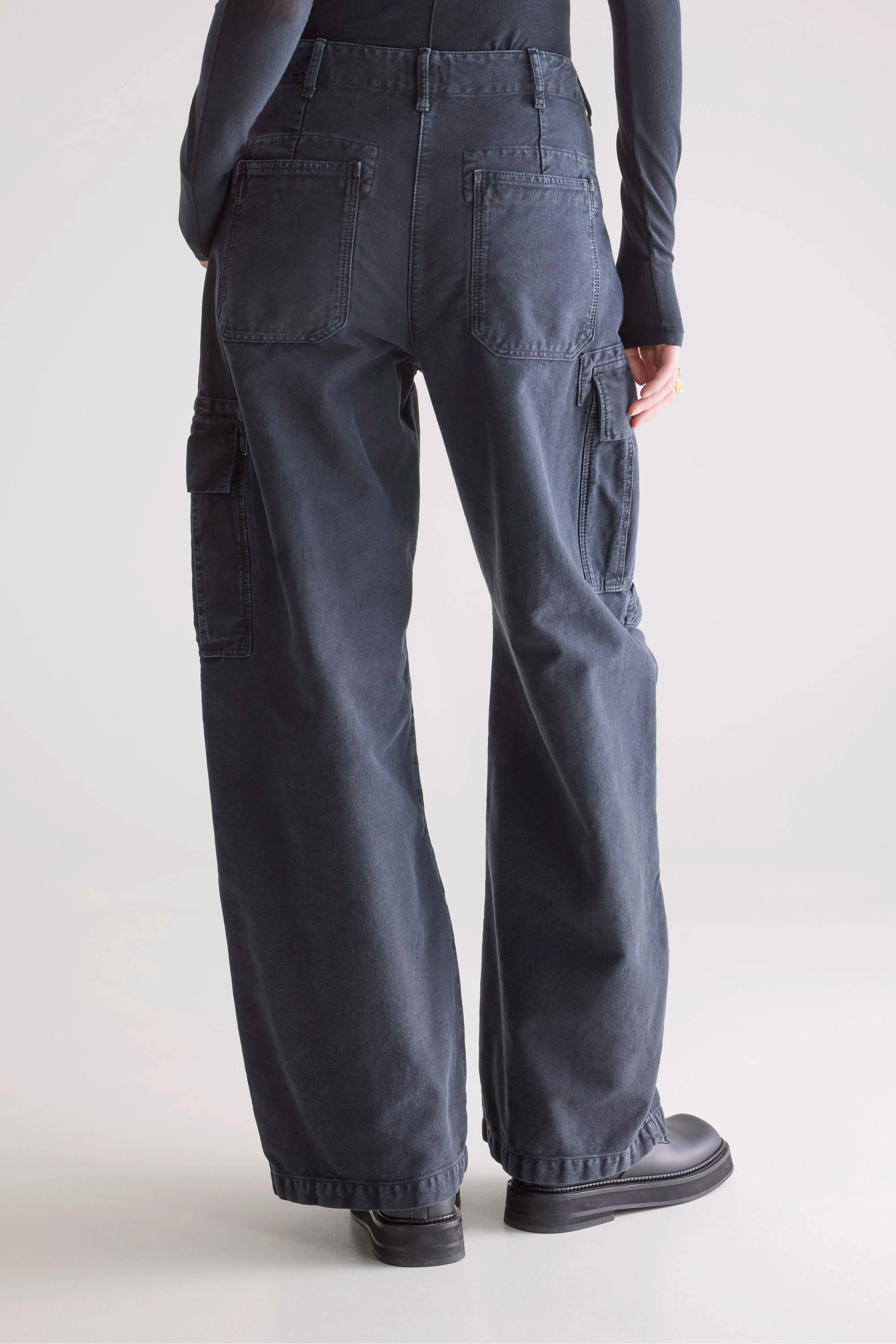 Trendy Design Durable Fit Pozz relaxed pants (252 / W / CHARCOAL)