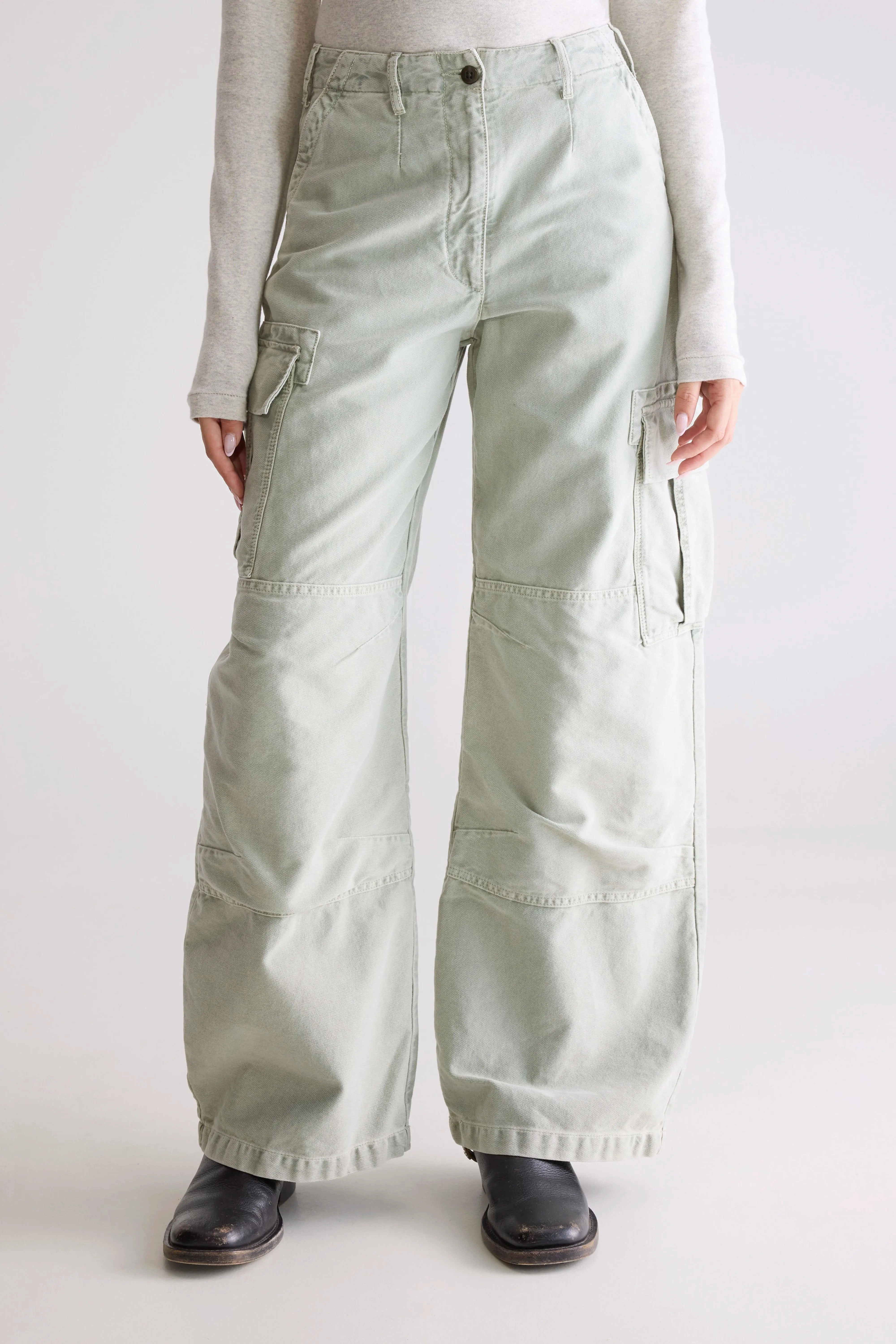 Hygienic Coating Pozz relaxed pants (252 / W / THYM)