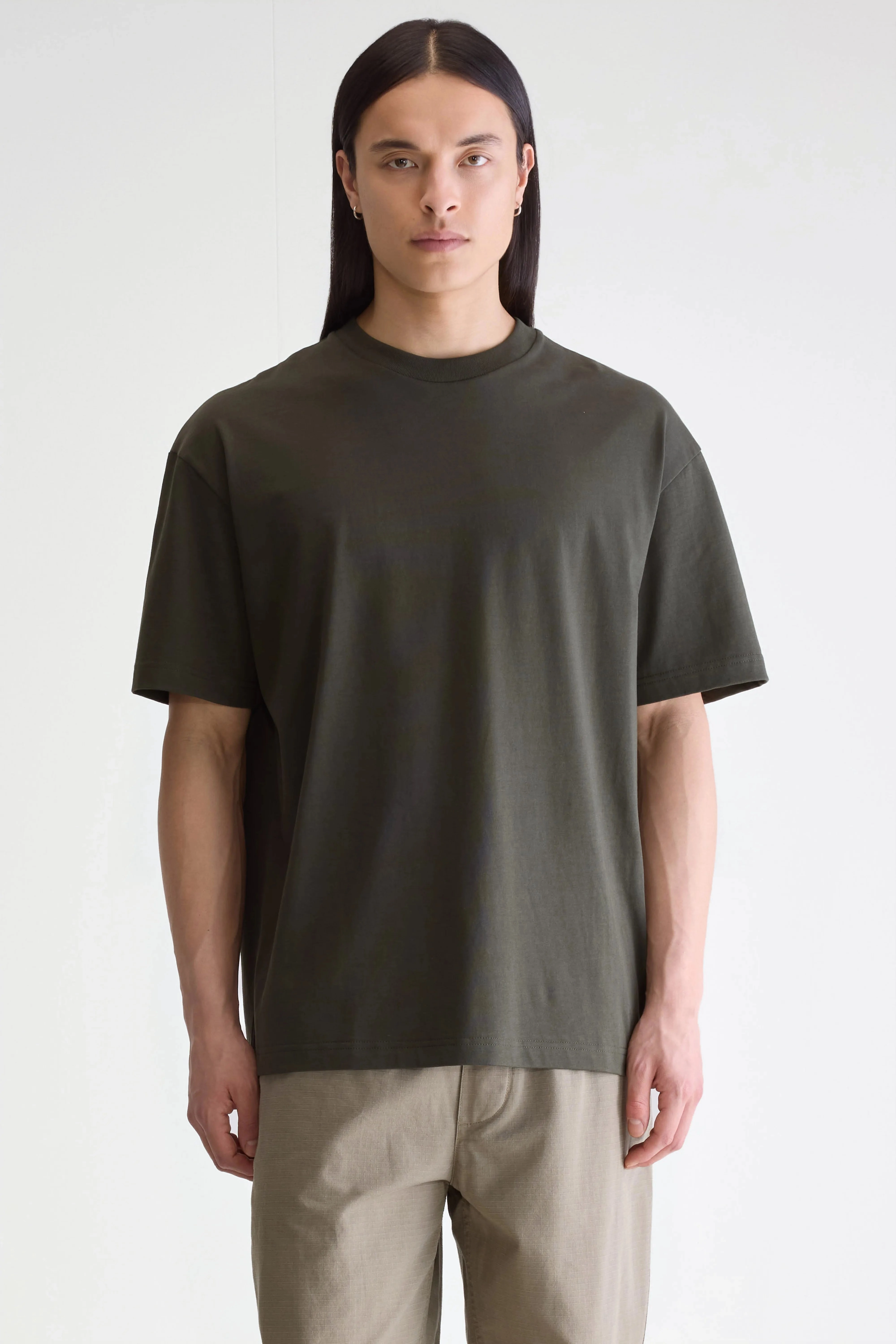 Vlugs short-sleeve t-shirt (252 / M / DARK OLIVE) Weekend Layer