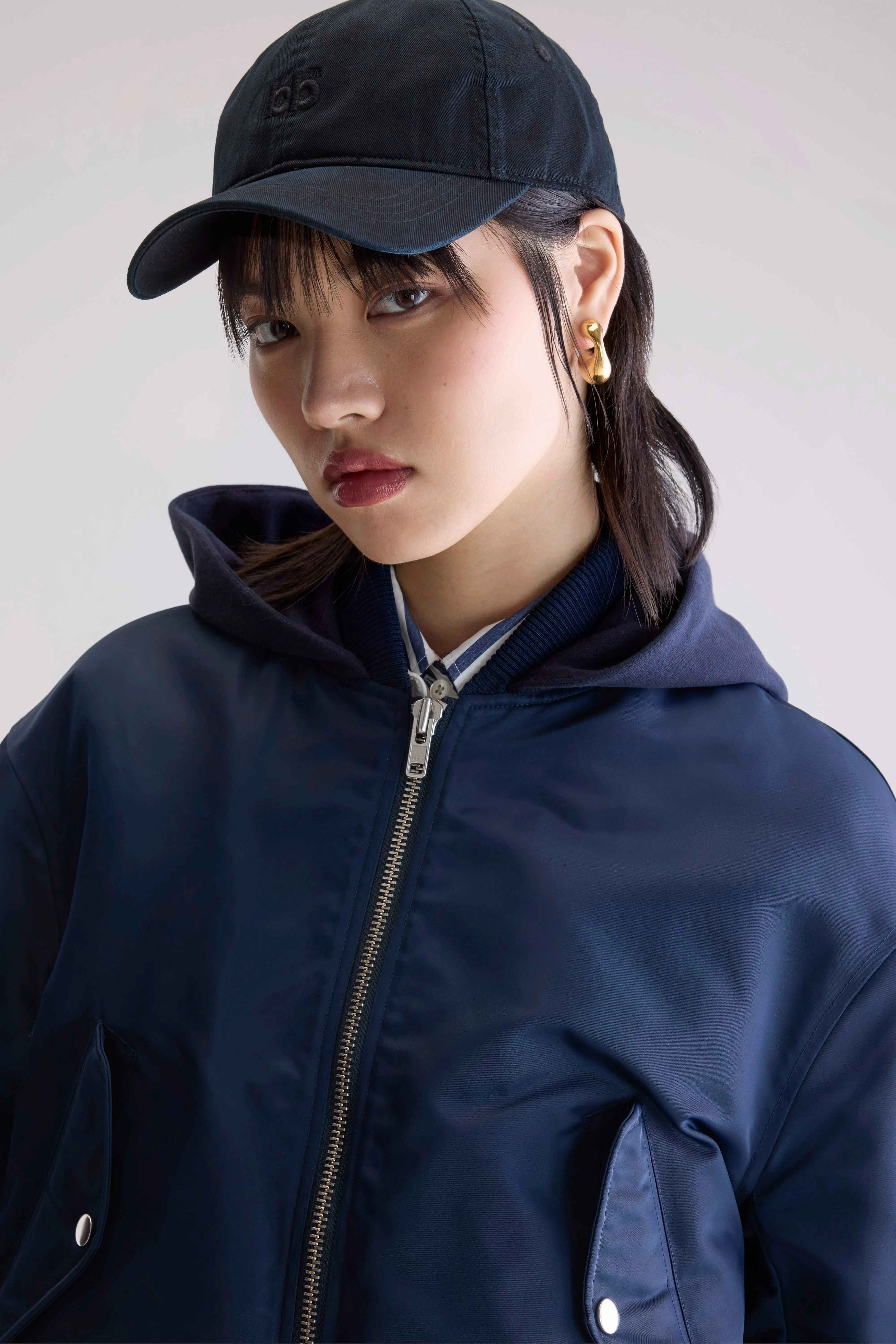All Year Harty bomber jacket (252 / W / NAVY)
