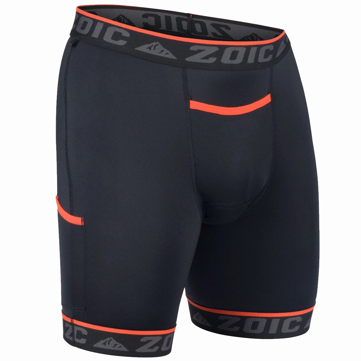 Faux Leather Mid Rise Premium Liner with Fly