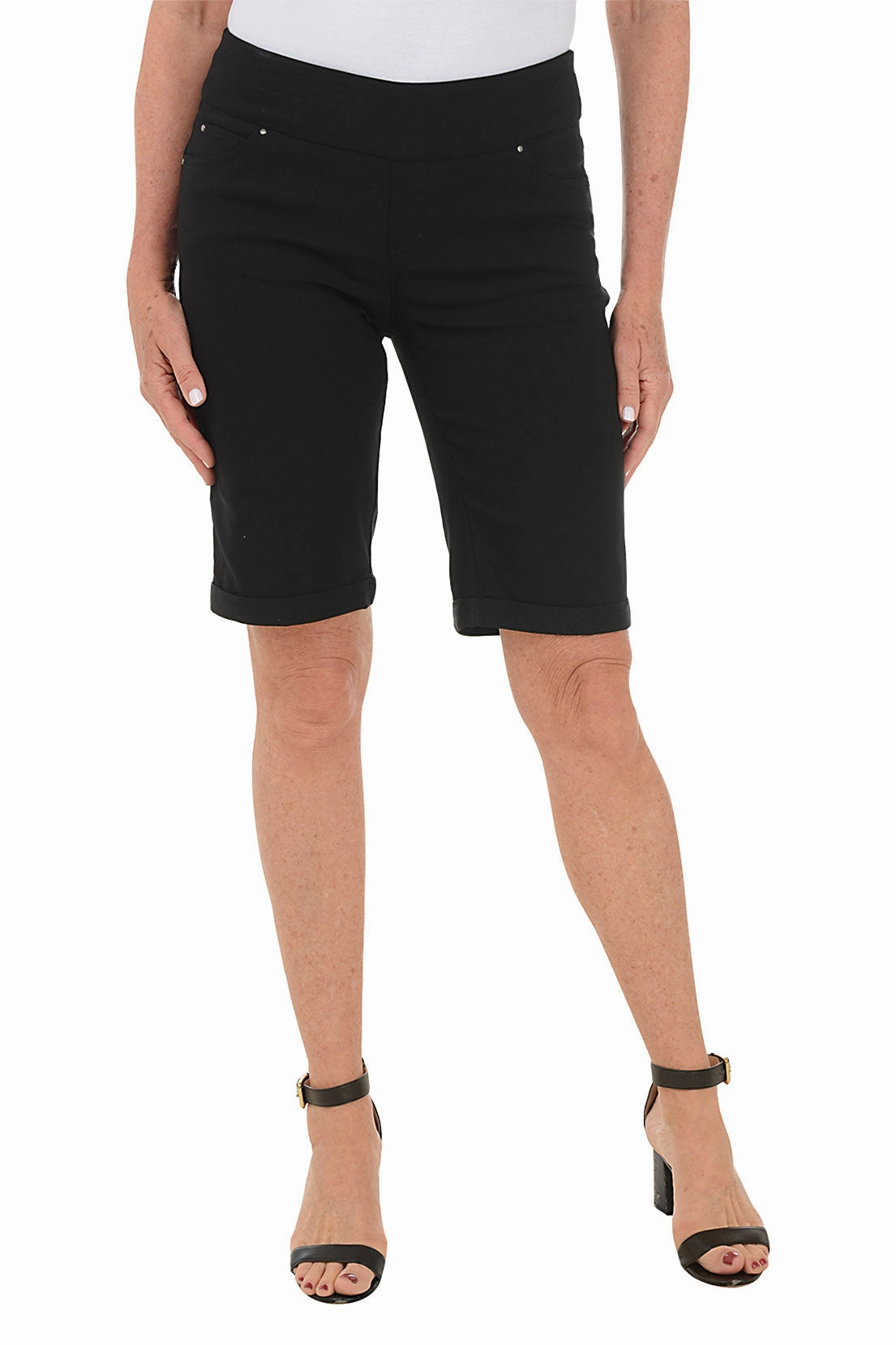 FasteningLoops Pull-On Cuffed Bermuda Short