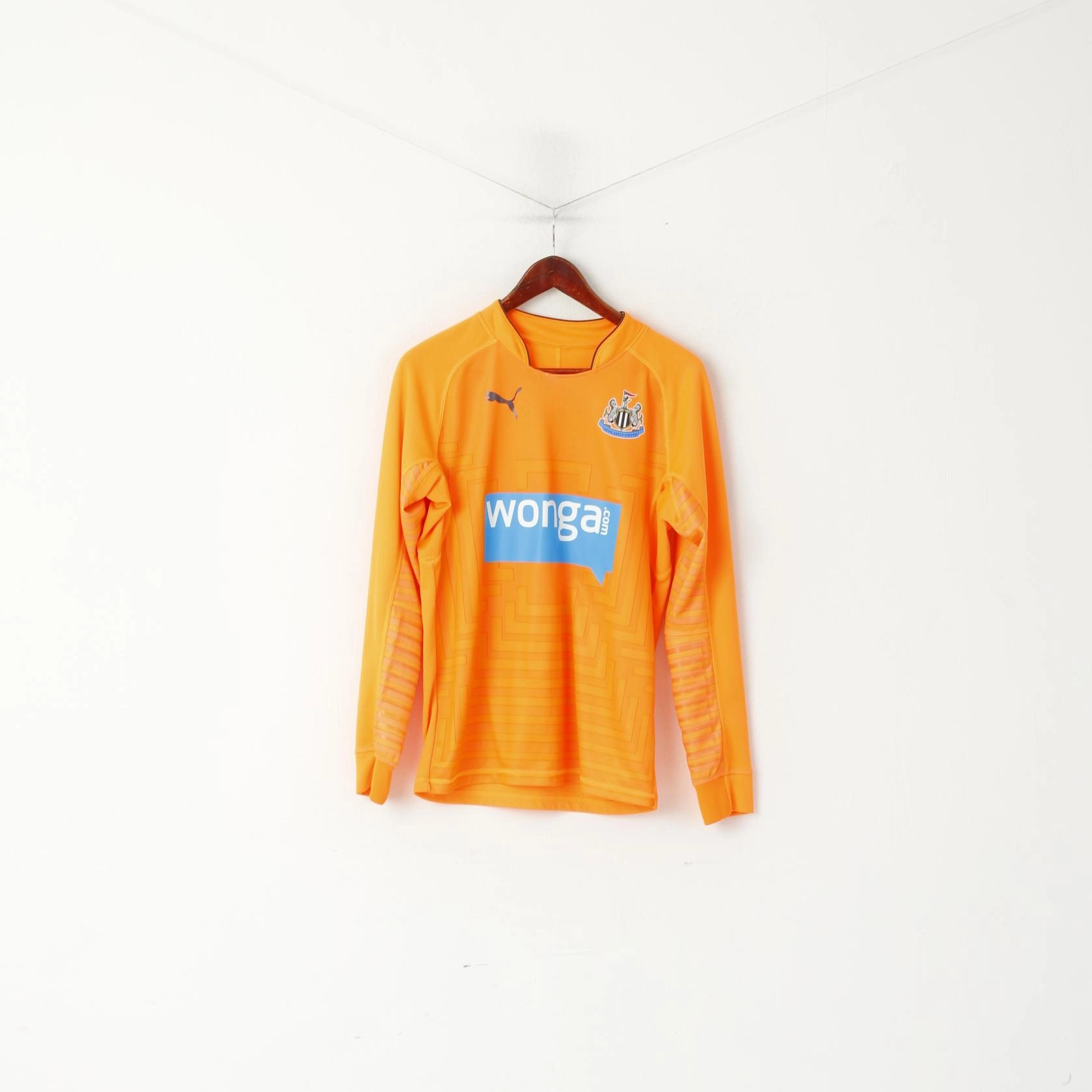 Summer Casual Perfect For Relaxing Puma Newcastle United Men S Shirt Orange Neon Football #1 Anderson Jersey Top