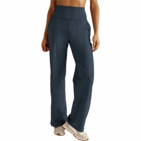 Women's Spacedye Laid Back Pant Trend Seeker Airport Travel Work Commute Breathable Fabric
