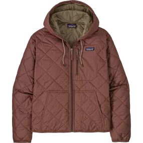 Women's Diamond Quilt Bomber Hoody NonBulkyFit