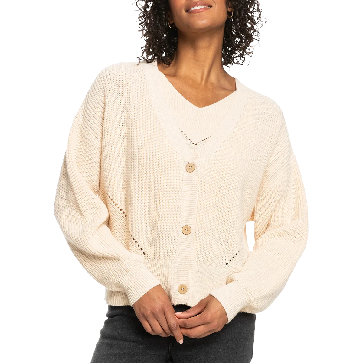 Women's Amazing Hours Cardigan product twill durability goes with leggings