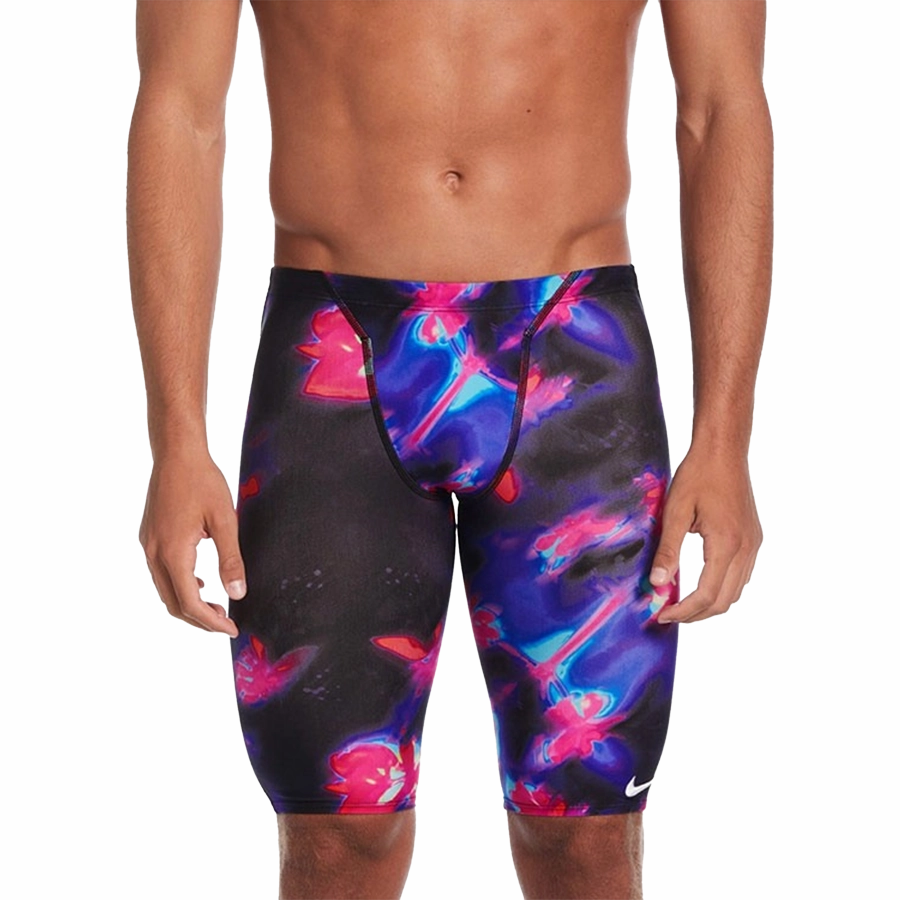 Men's Hydrastrong Print Jammer Built In Cups Sunny Vacation