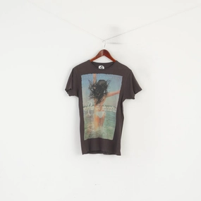 Cedar Wood State Men S Shirt Dark Grey Cotton Graphic Rio De Janeiro Top Vibrant Prints Comfort Fit Design