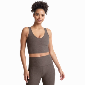 Women's Spacedye Good Day Cropped Tank Stylish and Comfortable