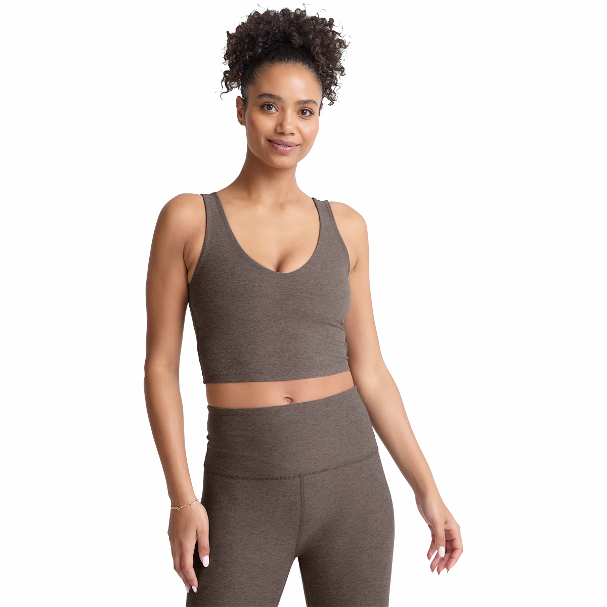 Women's Spacedye Good Day Cropped Tank Chilly Layer