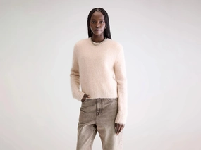 Effortless Style Quick Dressing Anco crewneck sweater (252 / W / LIGHT ROSE)