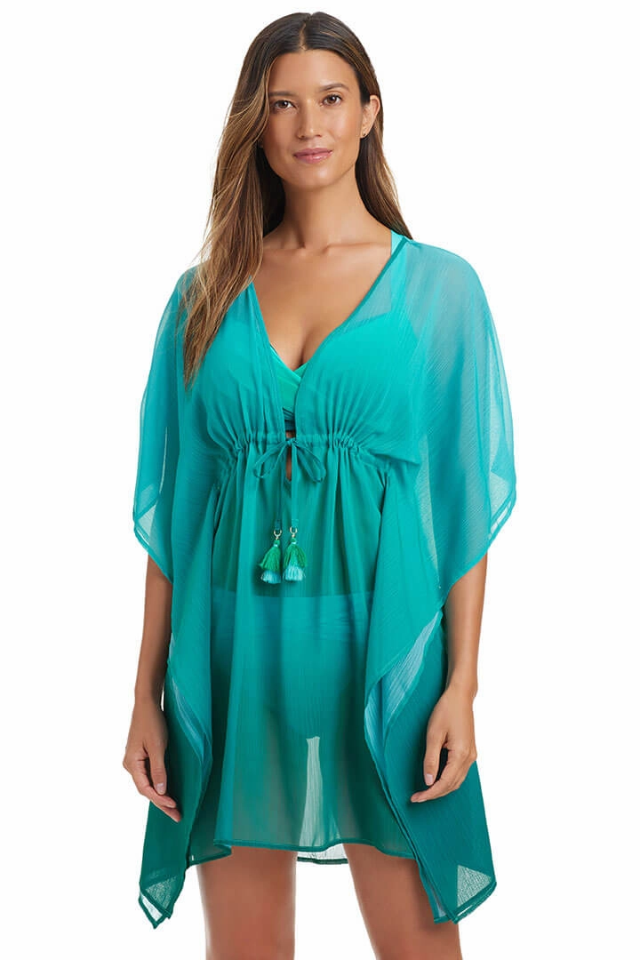 Plus Size Beat The Heat Chiffon Caftan