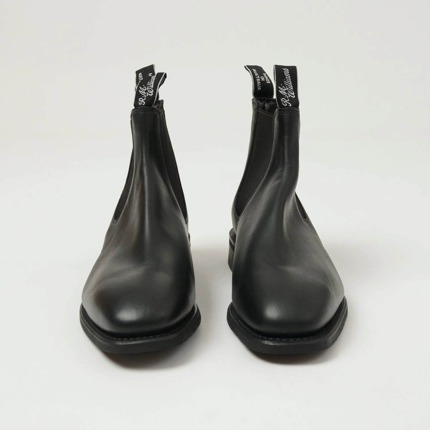 All-Weather Comfort Quick Step Fashion R.M.Williams 'Comfort Craftsman' Leather Chelsea Boot - Black/Yearling