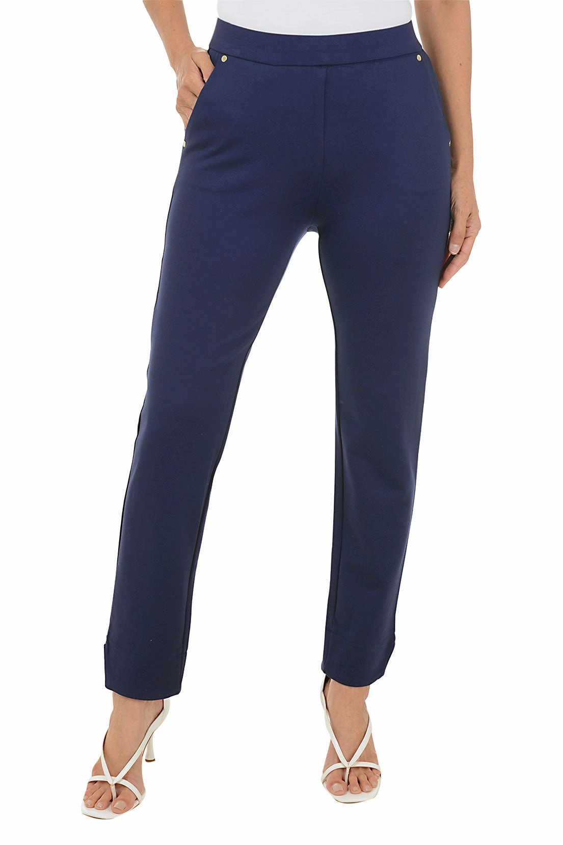 Studded Hem Legging Light Wear Fit FlexFoamPadding