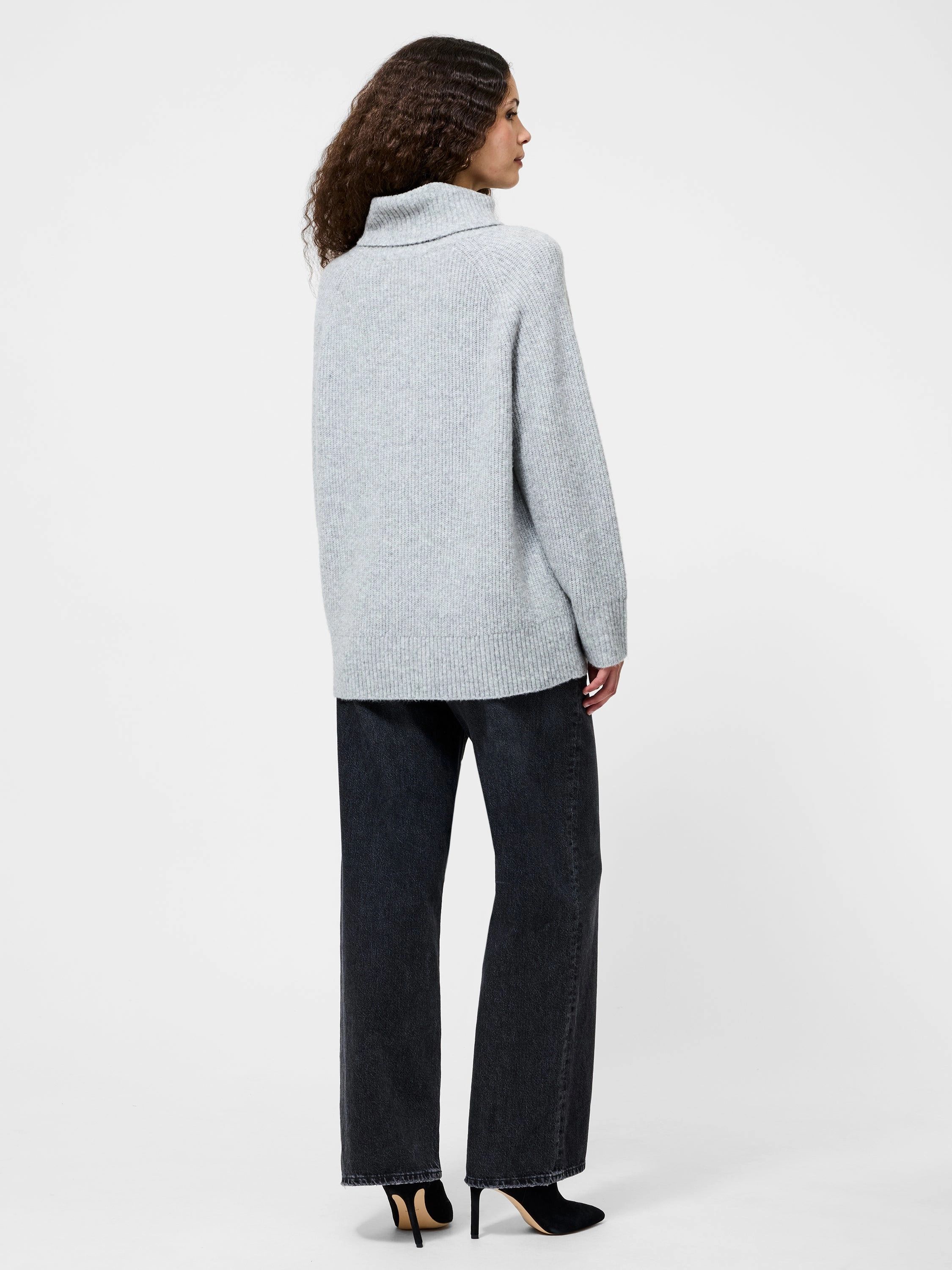 MoistureWicking Fabric Emilia Knit Oversized Sweater