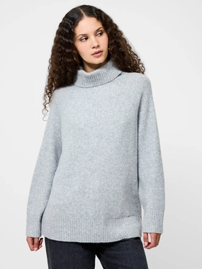 Emilia Knit Oversized Sweater Simple Trend Relaxed Armhole Fit