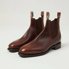 Street Chicfit fall use R.M.Williams 'Comfort Craftsman' Leather Chelsea Boot - Mid Brown