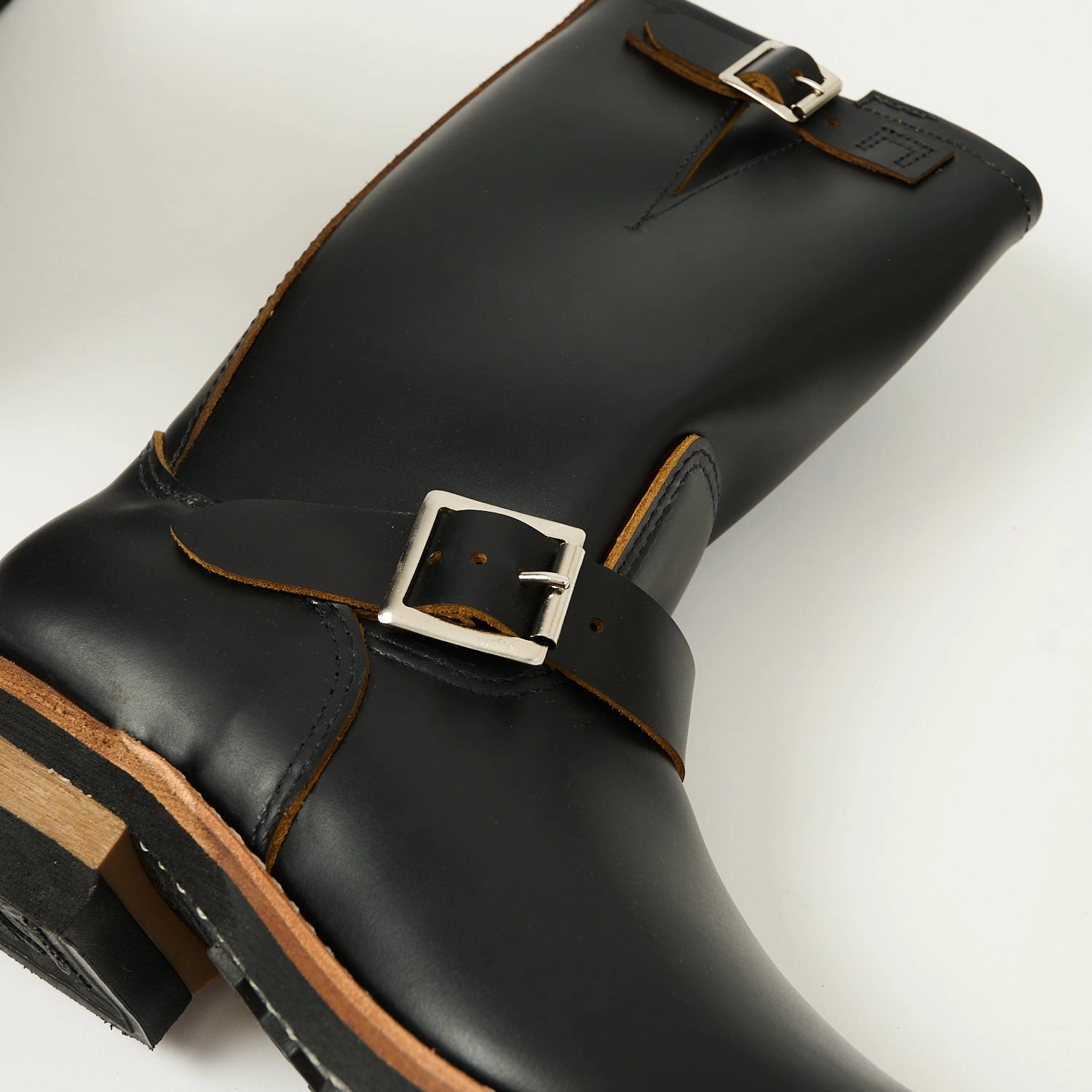 Red Wing 2966 Engineer Boots - Black Klondike Indoor Use Chic Fashion