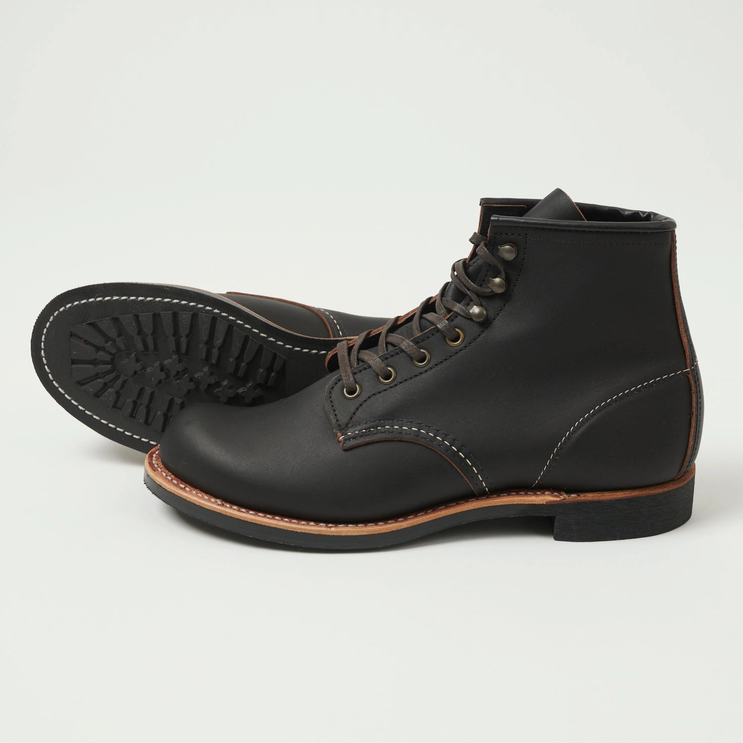 Red Wing 3345 6" Blacksmith Boots - Black All-Season Boots