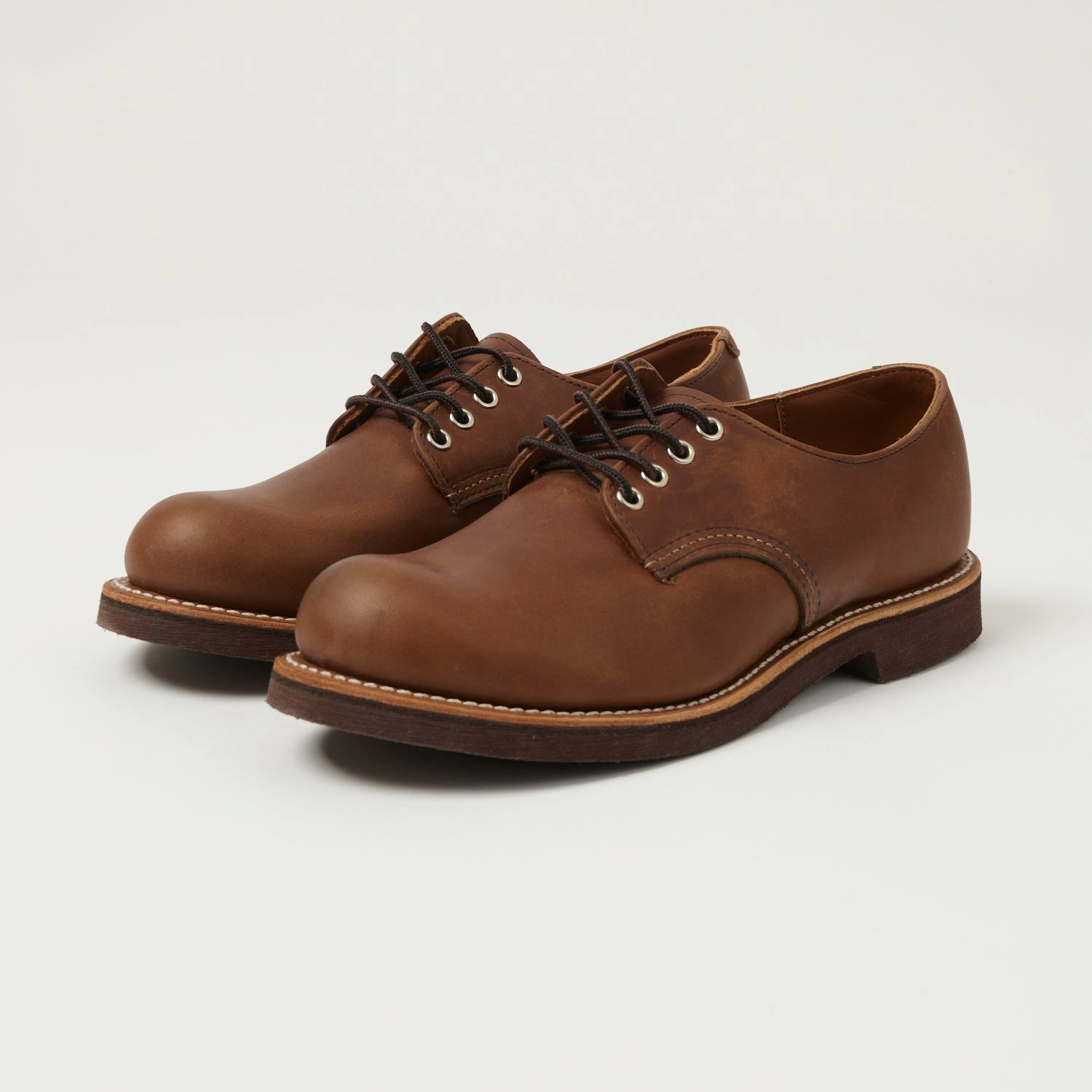 Classic Dress Shoes City Fashion Red Wing 8058 Foreman Oxford Shoe - Brown