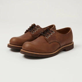 Stable Fit Formal Gathering Fashion Forward Oxfords Red Wing 8058 Foreman Oxford Shoe - Brown